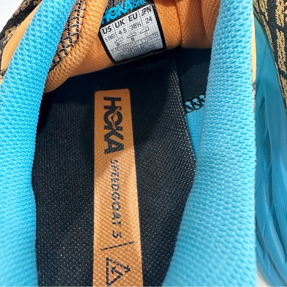Hoka One One Big Kids Youth Speedgoat 5 Hiking Shoes - Picture 9 of 10